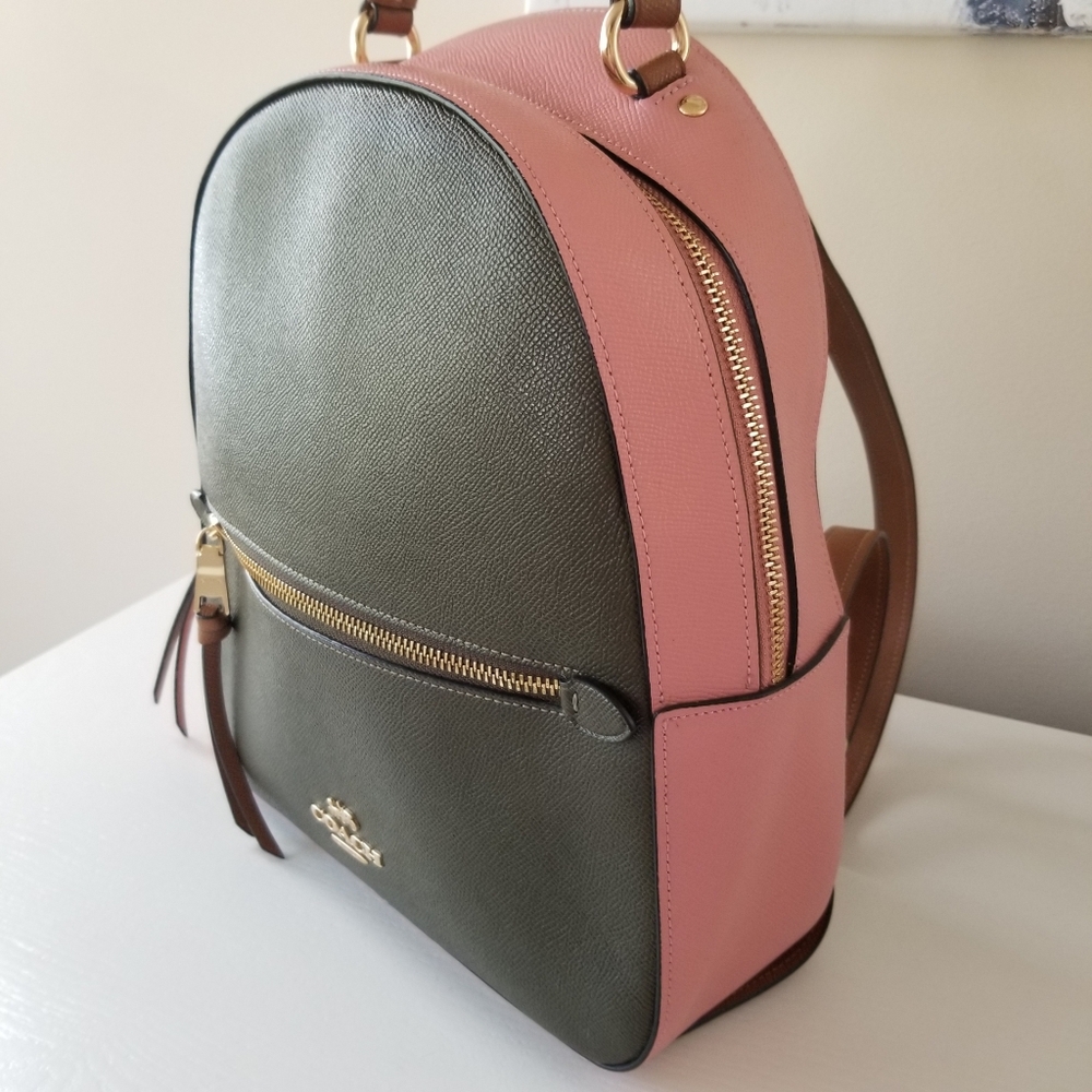 Coach Jordyn Backpack In Colorblock - Picture 2 of 13
